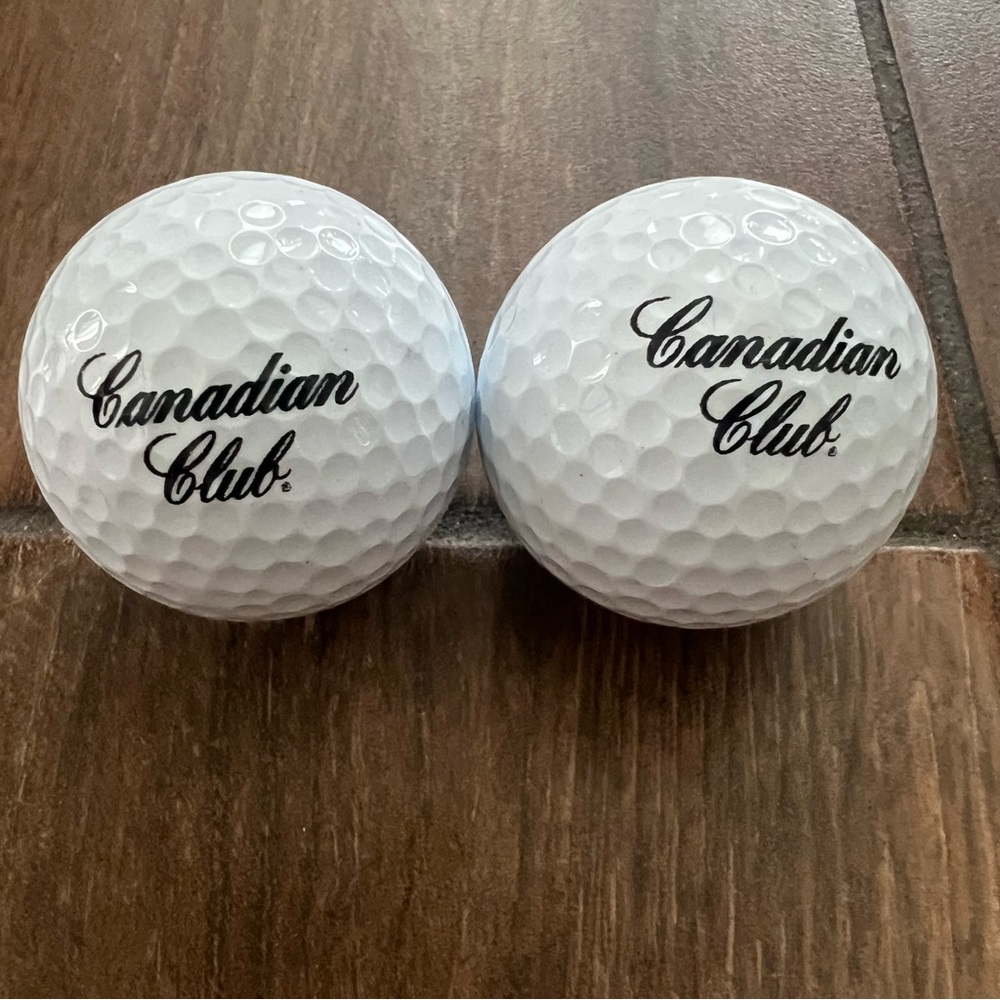Canadian Club Golf Balls Set of Two New in Box